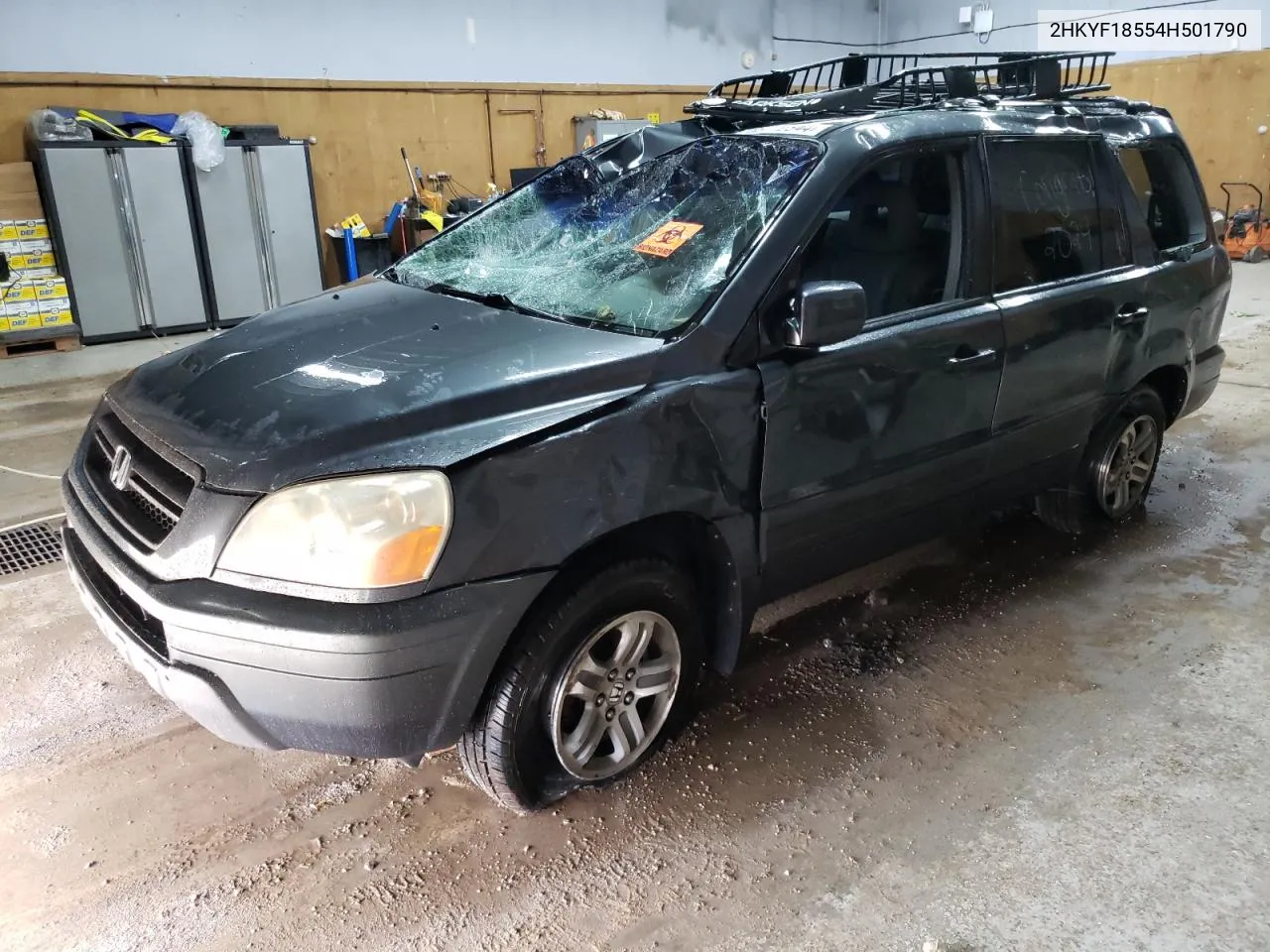 2HKYF18554H501790 2004 Honda Pilot Exl