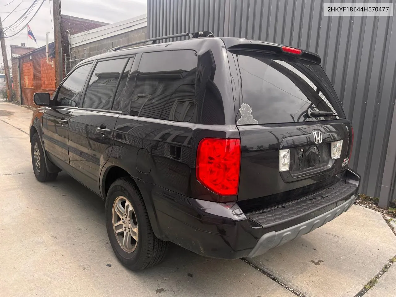 2HKYF18644H570477 2004 Honda Pilot Exl