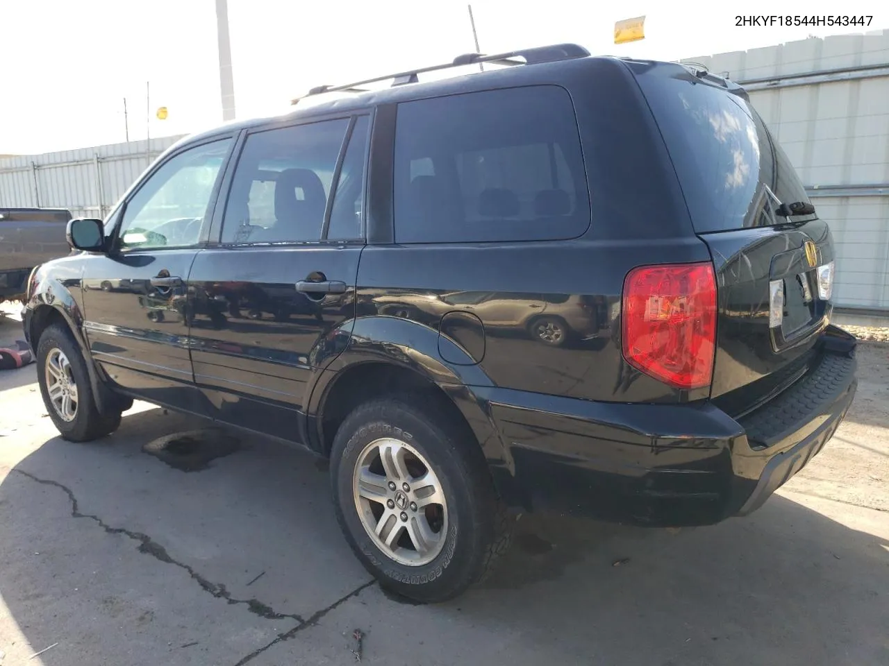 2004 Honda Pilot Exl VIN: 2HKYF18544H543447 Lot: 72588774