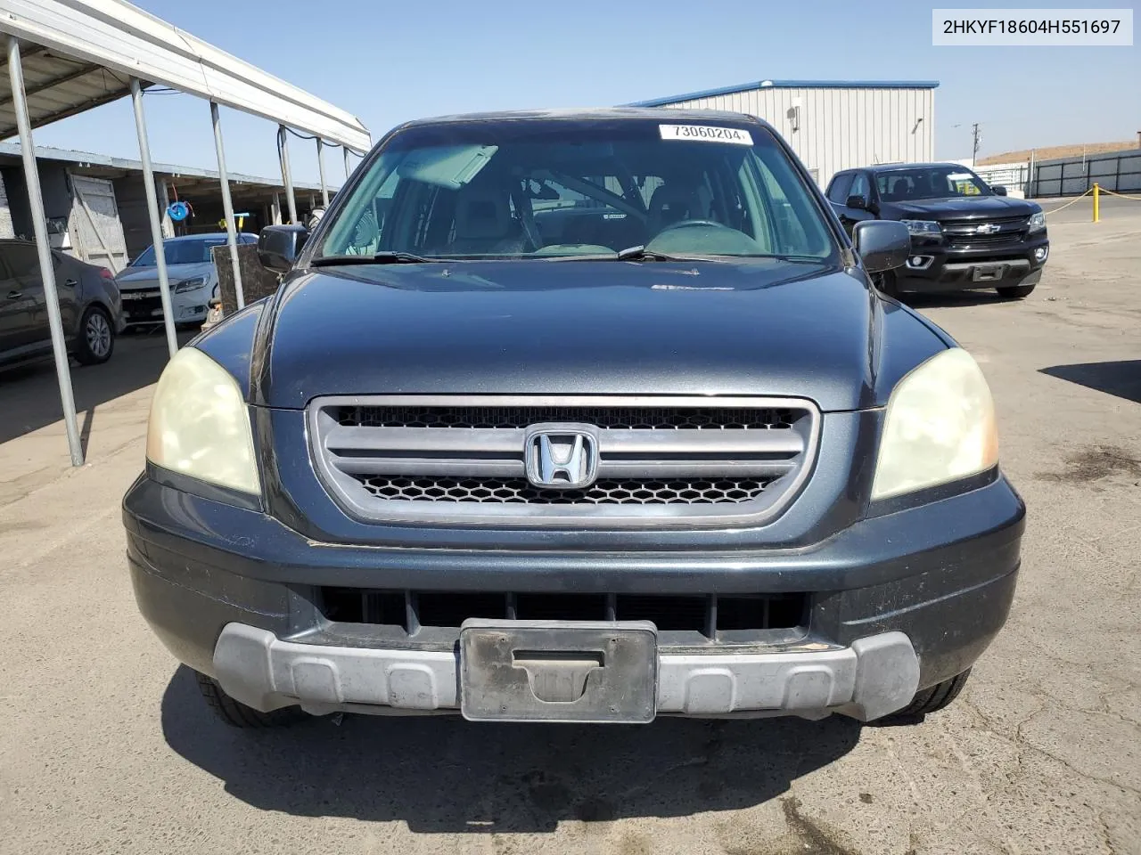 2HKYF18604H551697 2004 Honda Pilot Exl