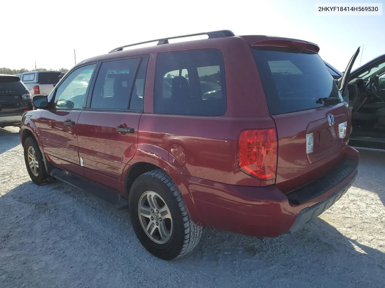 2HKYF18414H569530 2004 Honda Pilot Ex