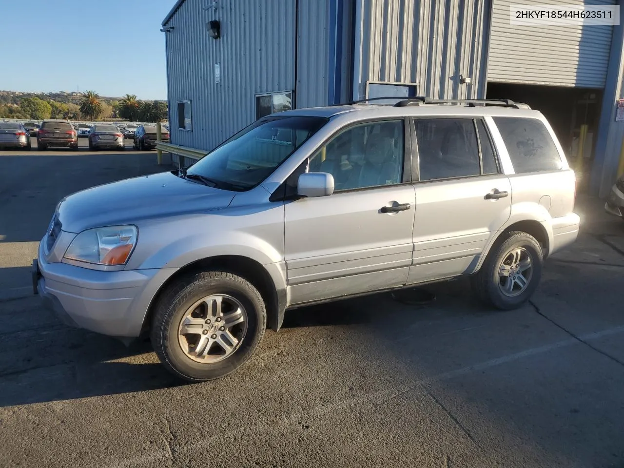 2004 Honda Pilot Exl VIN: 2HKYF18544H623511 Lot: 77389194