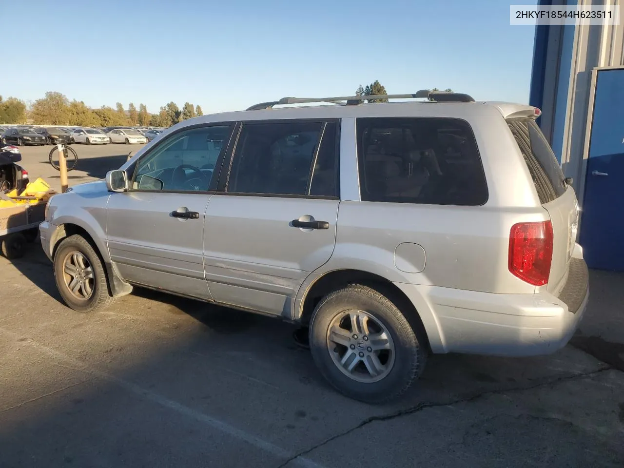 2004 Honda Pilot Exl VIN: 2HKYF18544H623511 Lot: 77389194