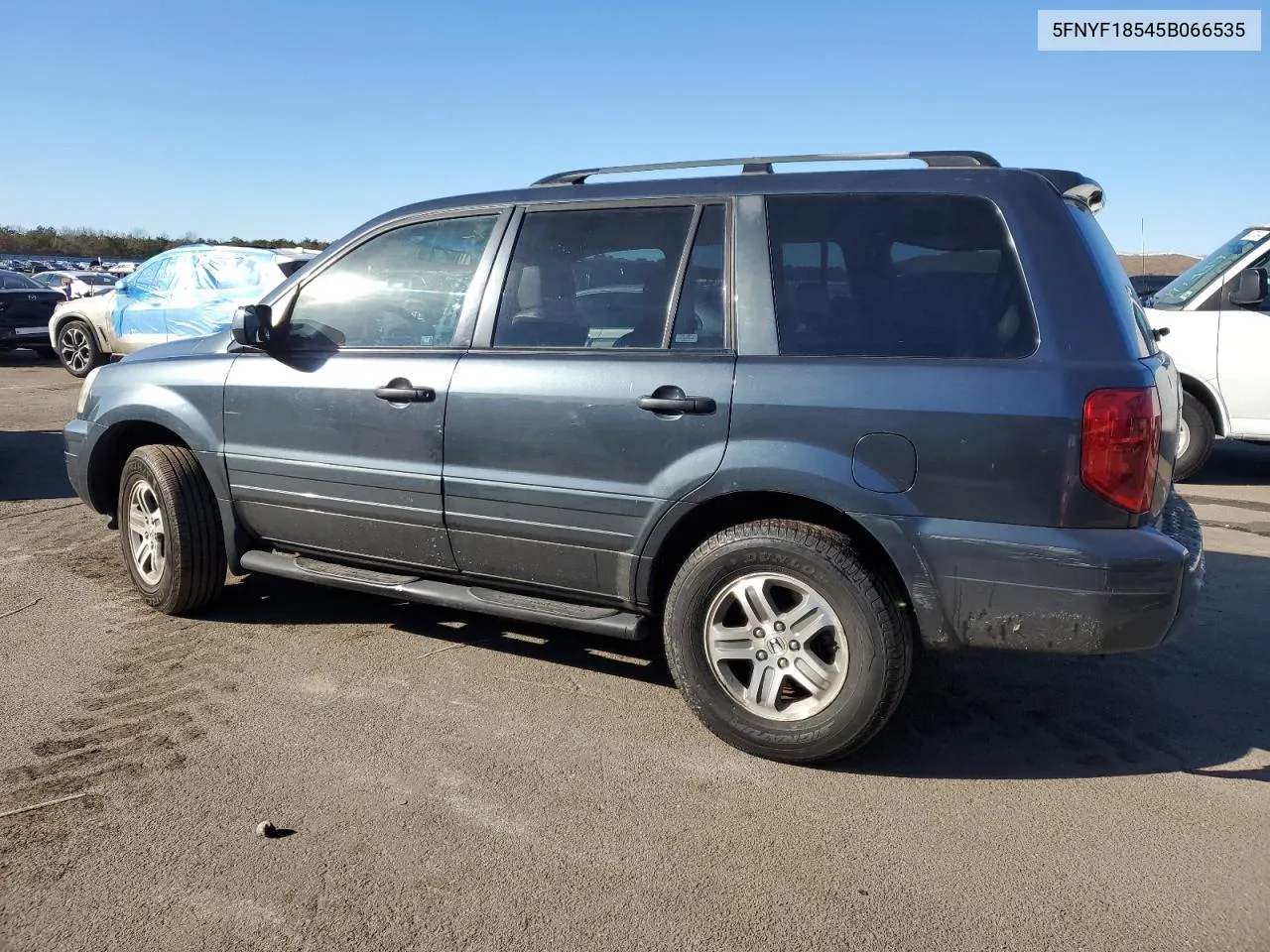 2005 Honda Pilot Exl VIN: 5FNYF18545B066535 Lot: 43264704