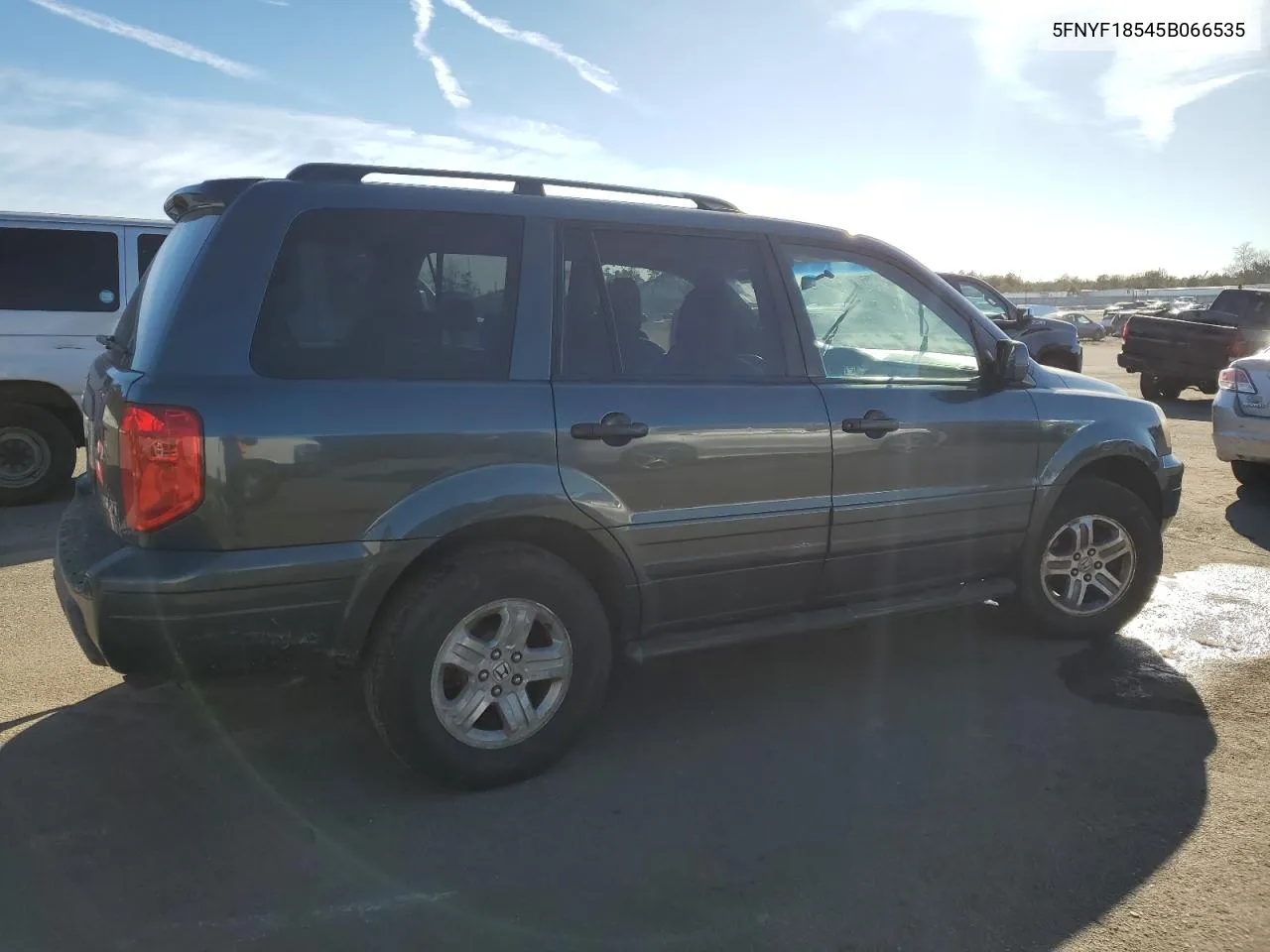 2005 Honda Pilot Exl VIN: 5FNYF18545B066535 Lot: 43264704