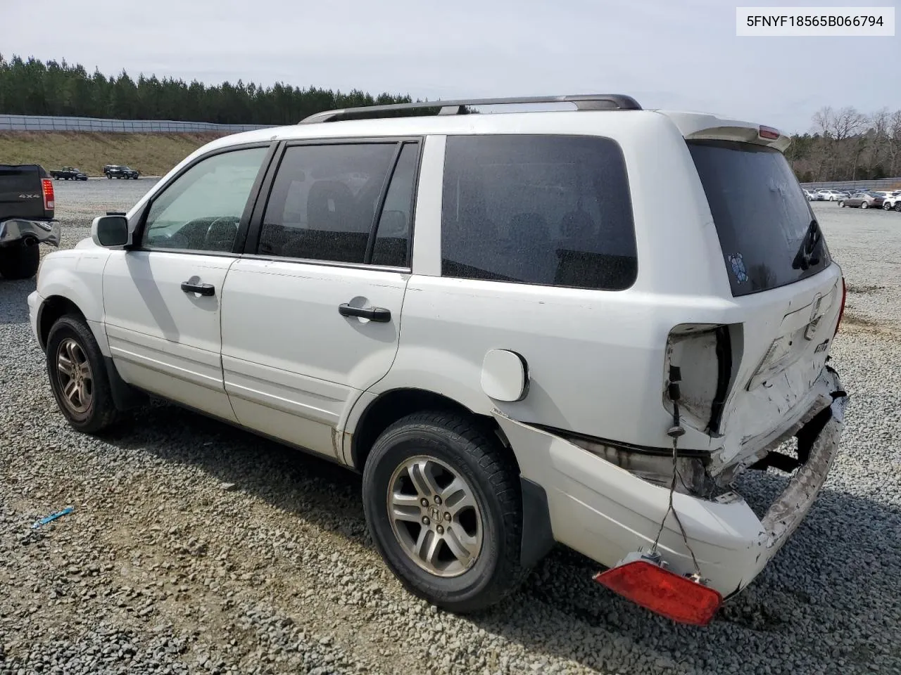 5FNYF18565B066794 2005 Honda Pilot Exl