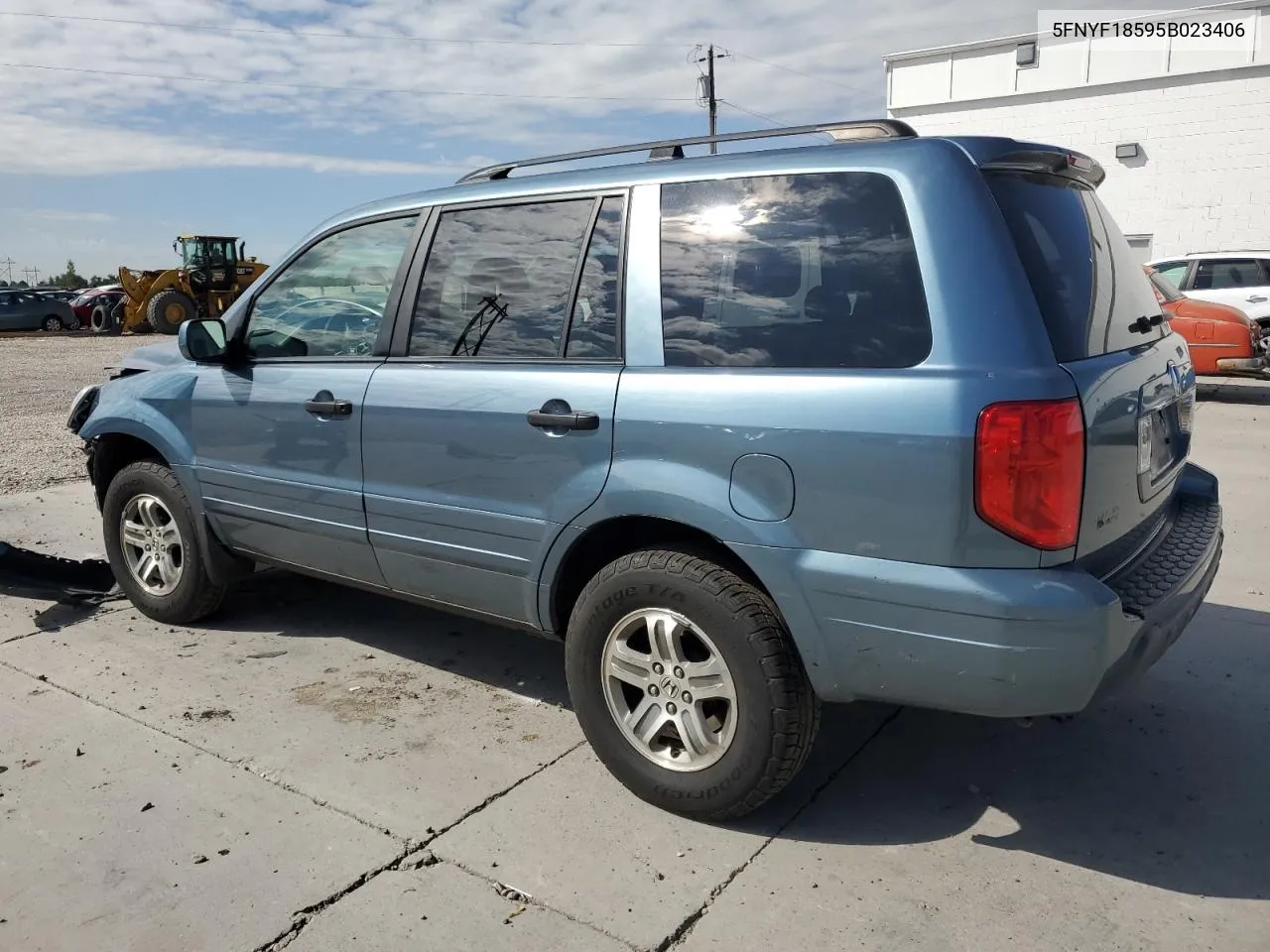 2005 Honda Pilot Exl VIN: 5FNYF18595B023406 Lot: 67196904