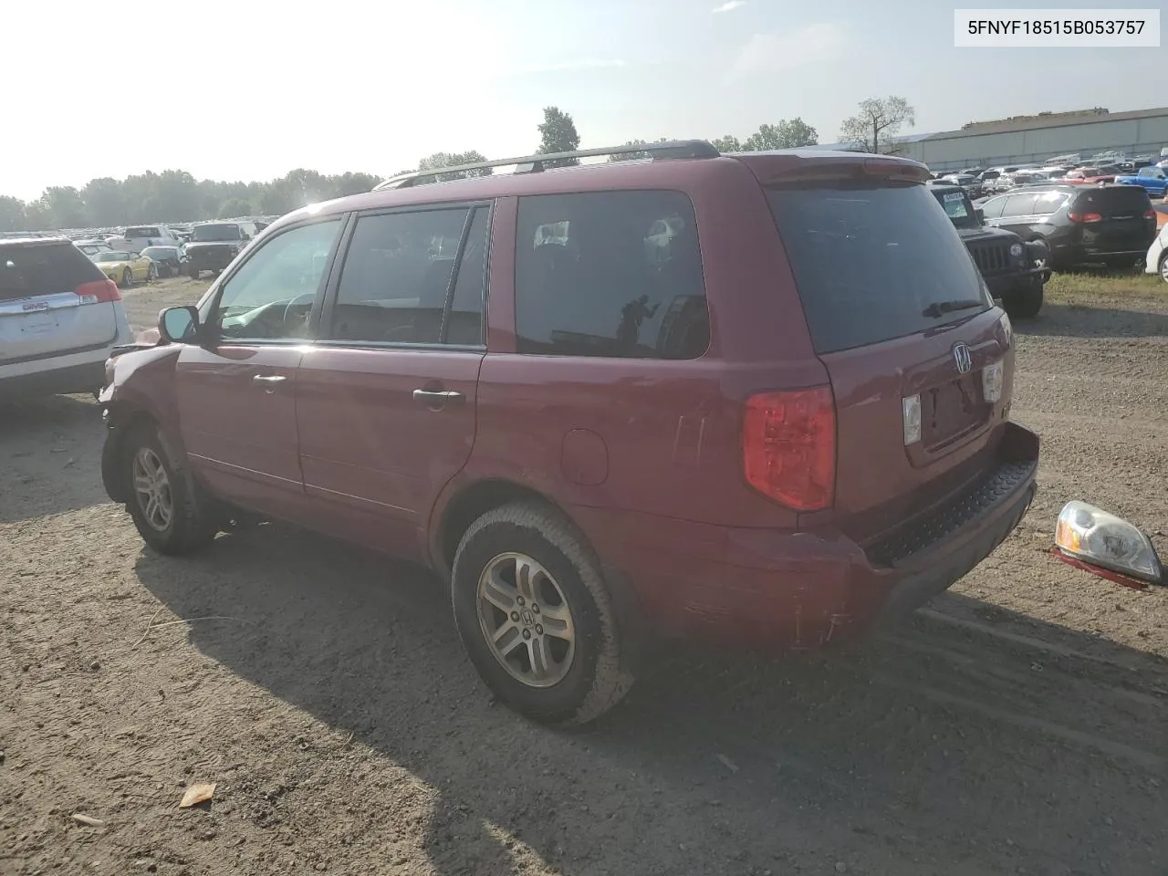 2005 Honda Pilot Exl VIN: 5FNYF18515B053757 Lot: 68531224