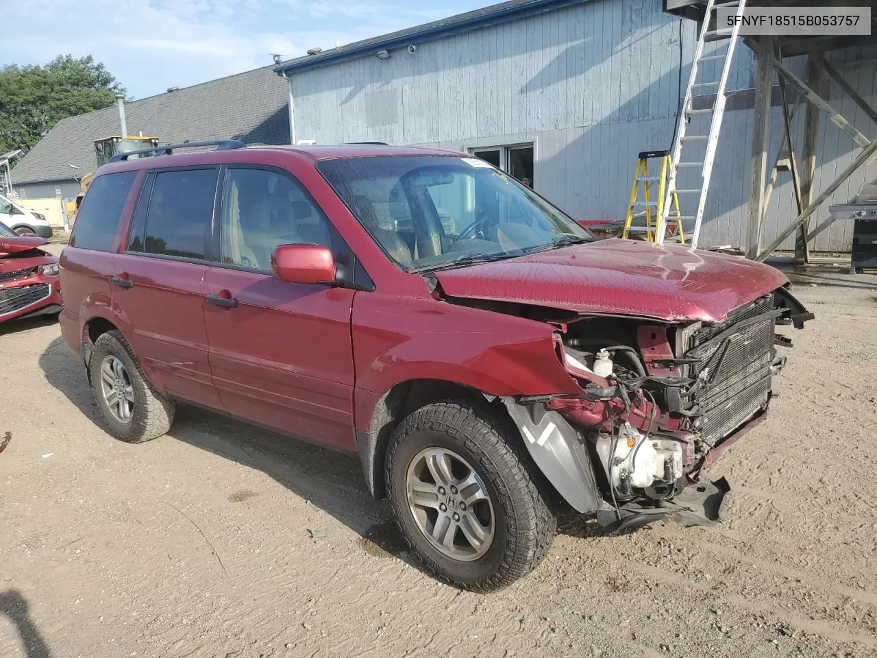 2005 Honda Pilot Exl VIN: 5FNYF18515B053757 Lot: 68531224