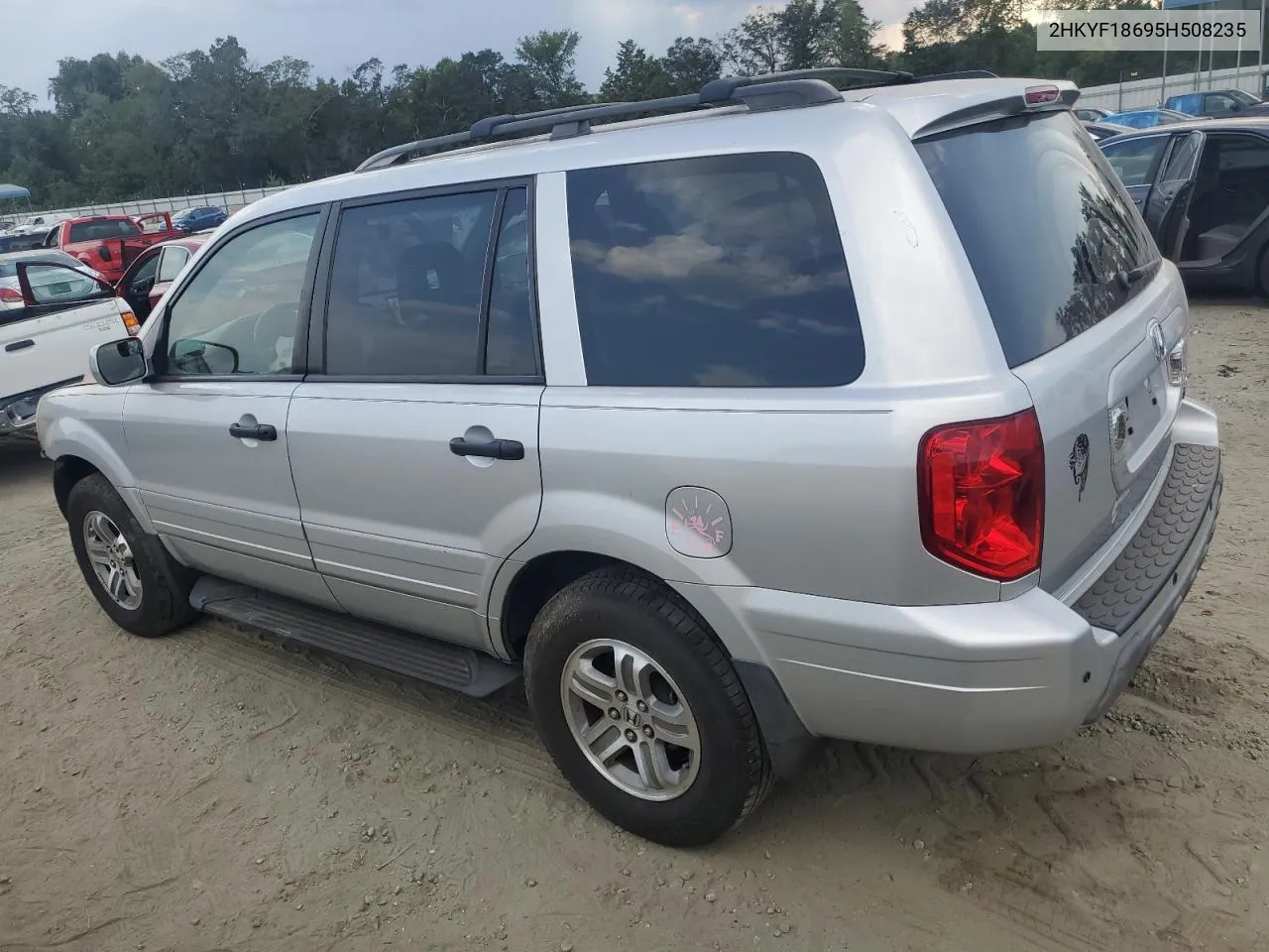 2005 Honda Pilot Exl VIN: 2HKYF18695H508235 Lot: 68688034