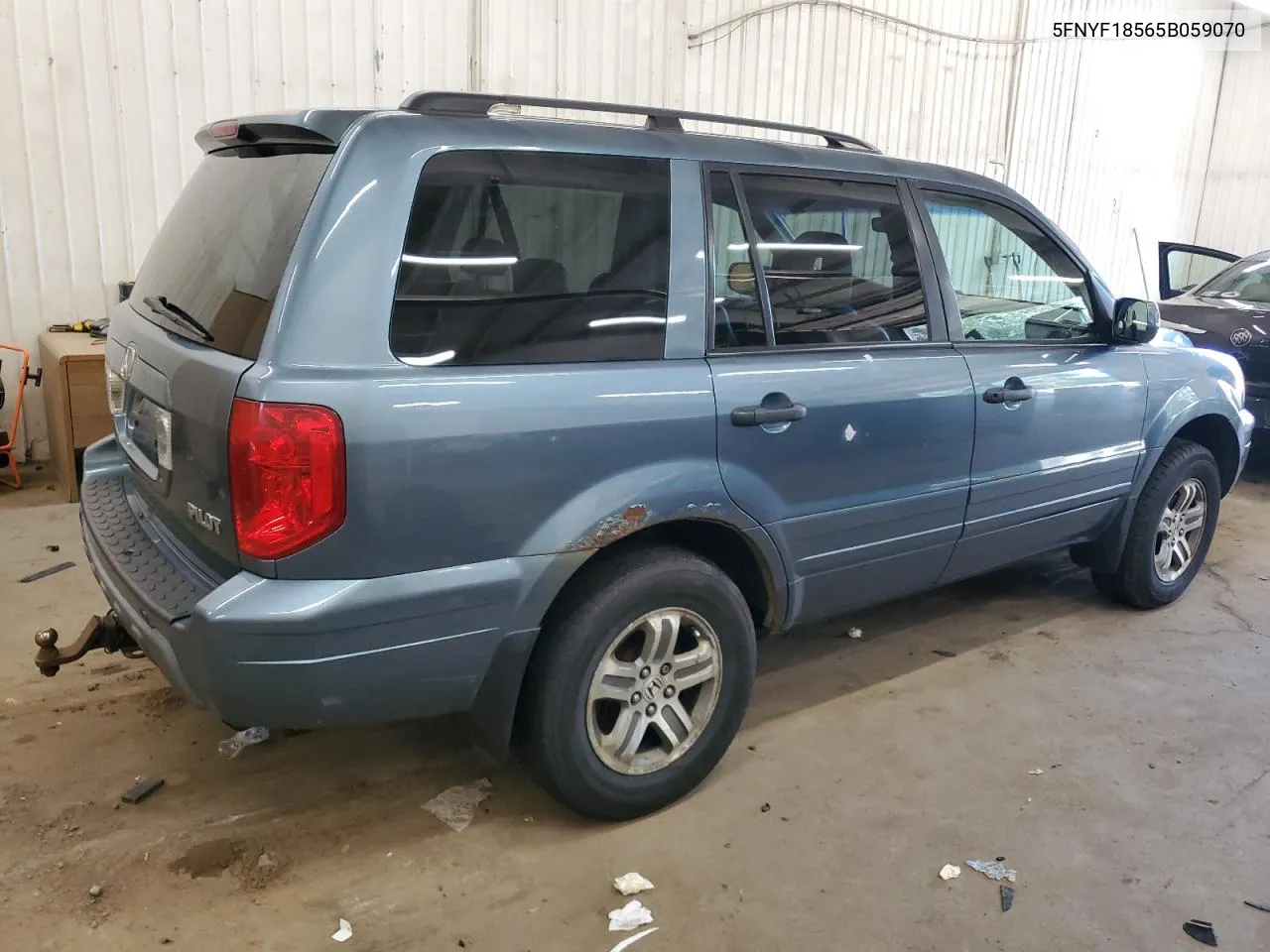 5FNYF18565B059070 2005 Honda Pilot Exl