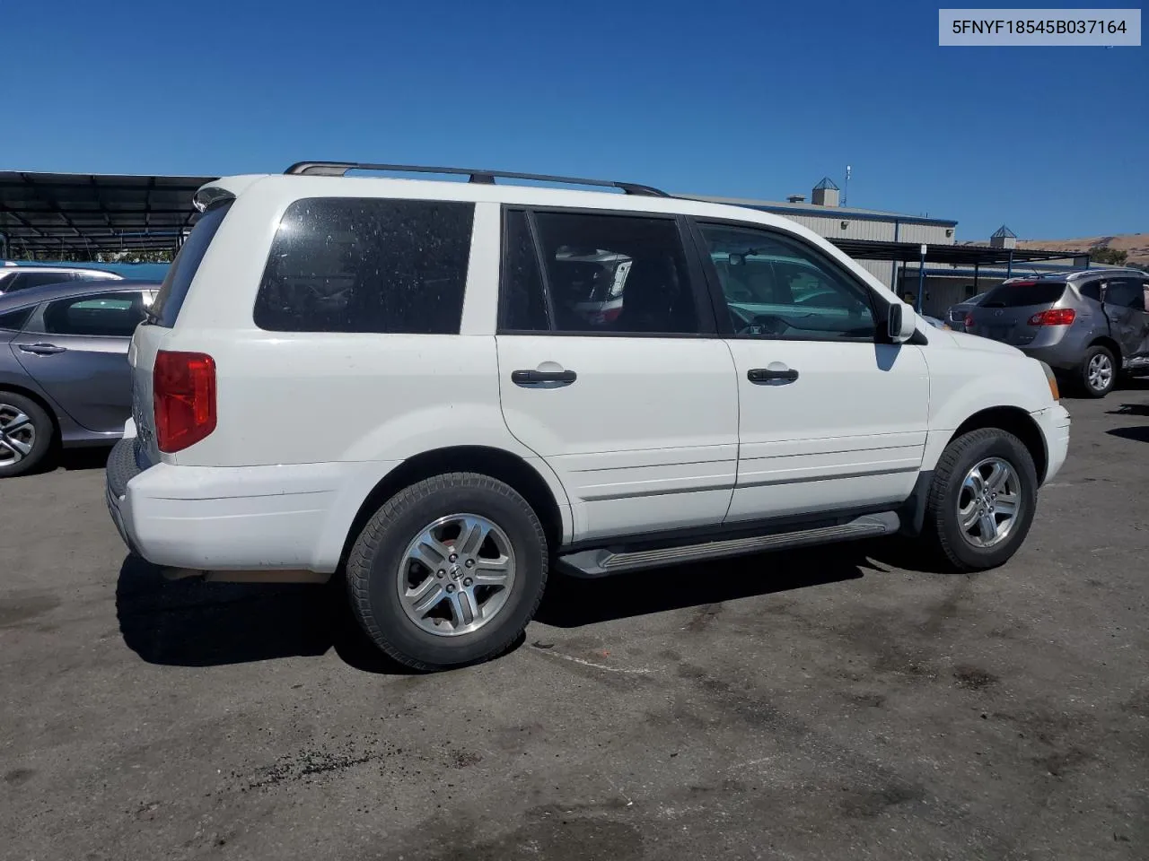 5FNYF18545B037164 2005 Honda Pilot Exl