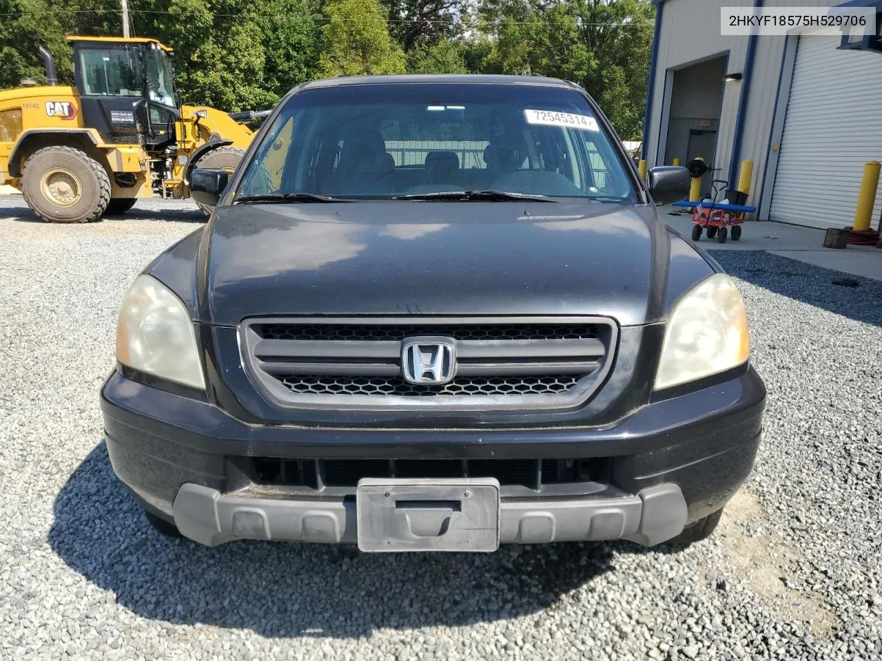 2005 Honda Pilot Exl VIN: 2HKYF18575H529706 Lot: 72545314