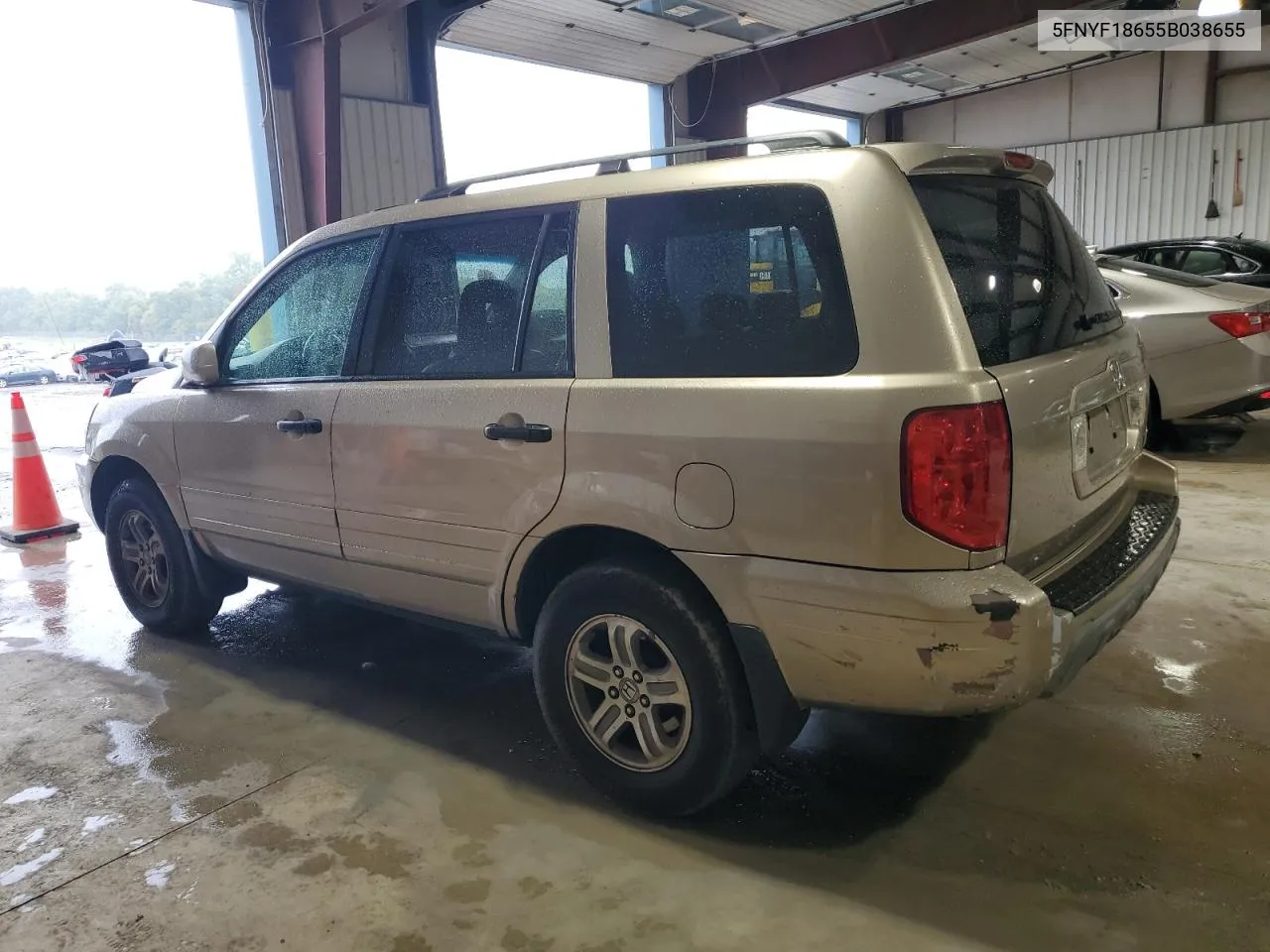 2005 Honda Pilot Exl VIN: 5FNYF18655B038655 Lot: 73114014