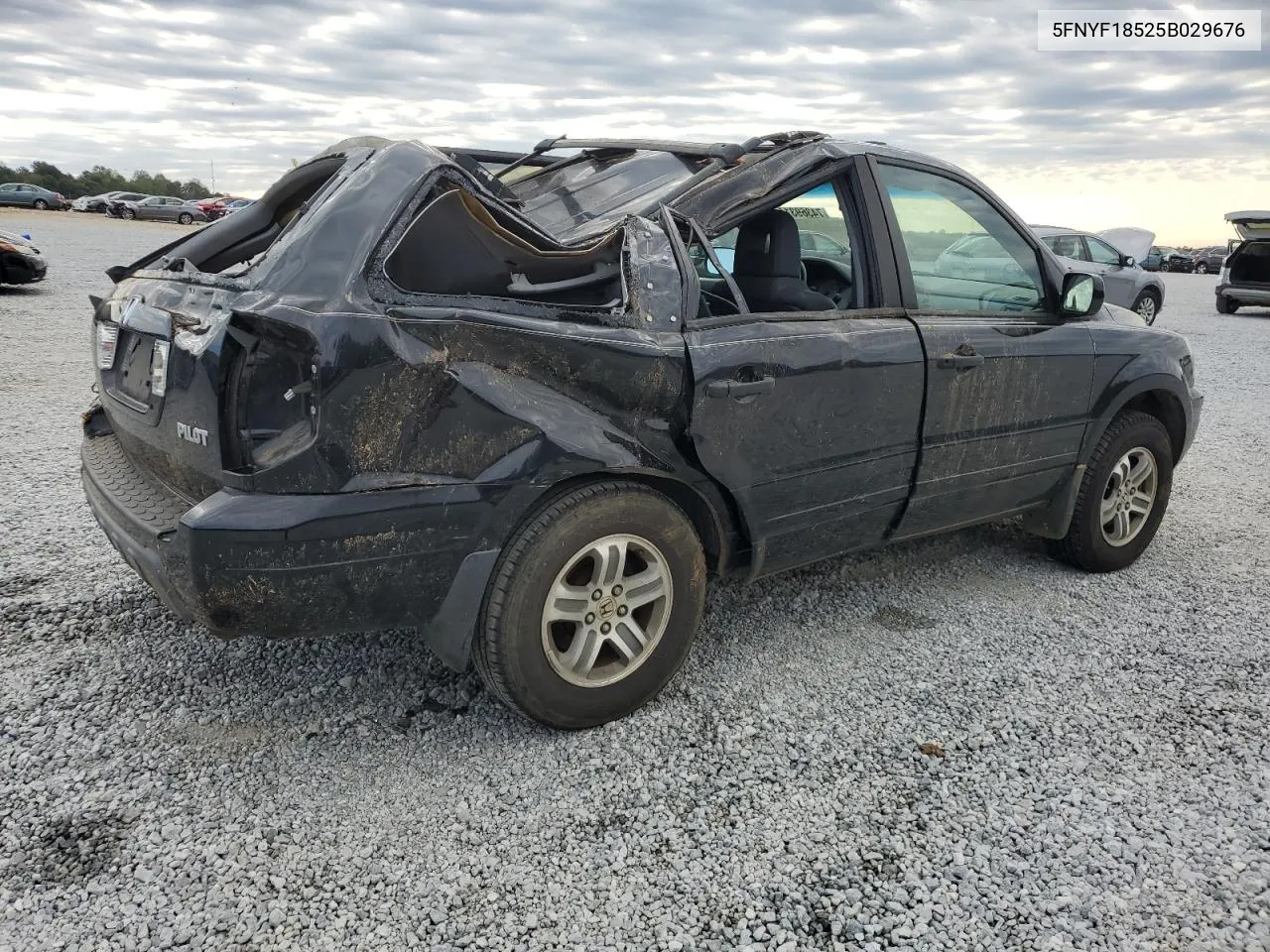 2005 Honda Pilot Exl VIN: 5FNYF18525B029676 Lot: 74369314