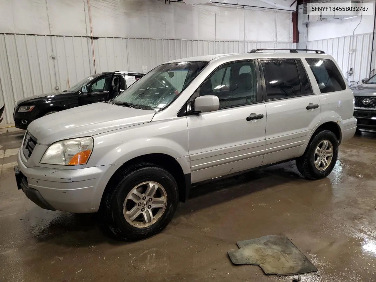 2005 Honda Pilot Ex VIN: 5FNYF18455B032787 Lot: 76102054