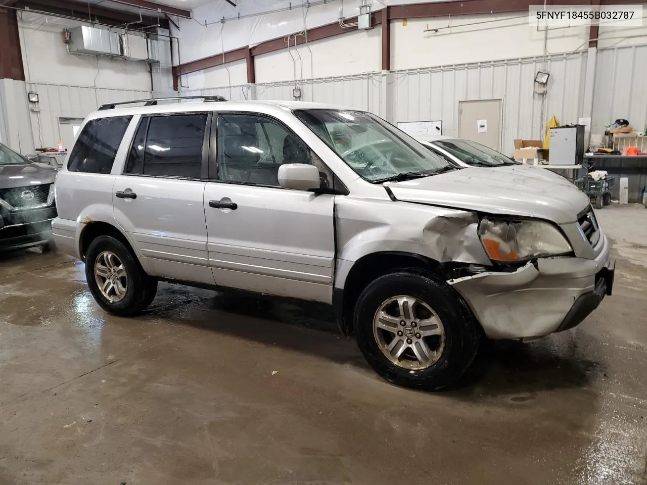 5FNYF18455B032787 2005 Honda Pilot Ex