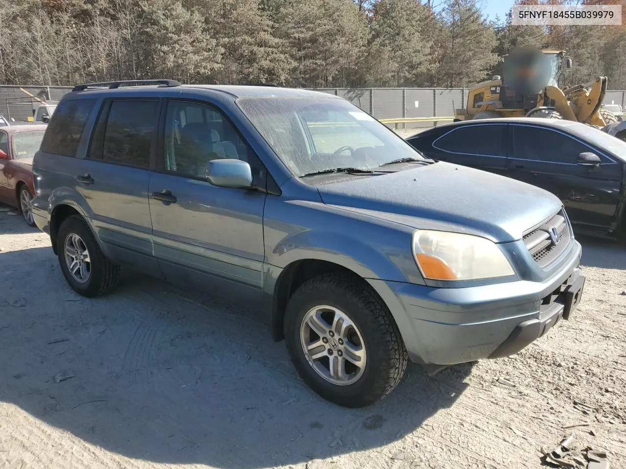 2005 Honda Pilot Ex VIN: 5FNYF18455B039979 Lot: 79201334