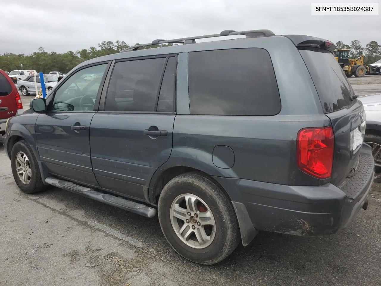 2005 Honda Pilot Exl VIN: 5FNYF18535B024387 Lot: 79626254