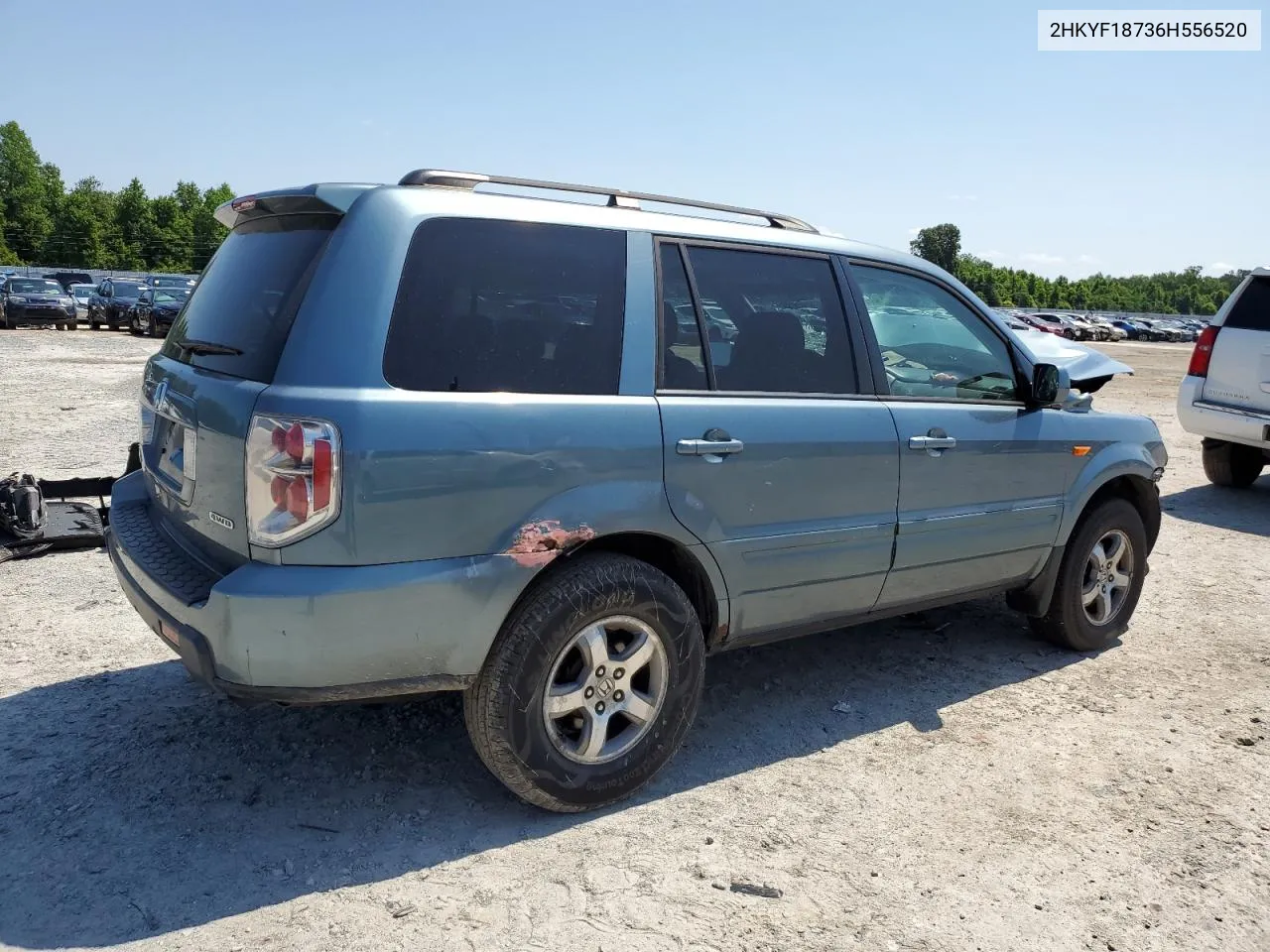 2HKYF18736H556520 2006 Honda Pilot Ex