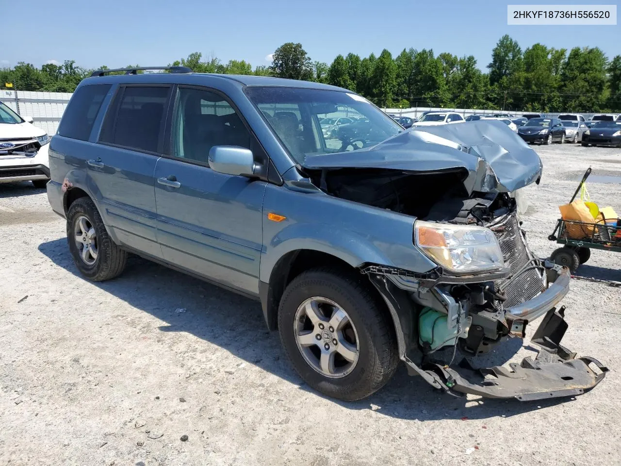 2HKYF18736H556520 2006 Honda Pilot Ex