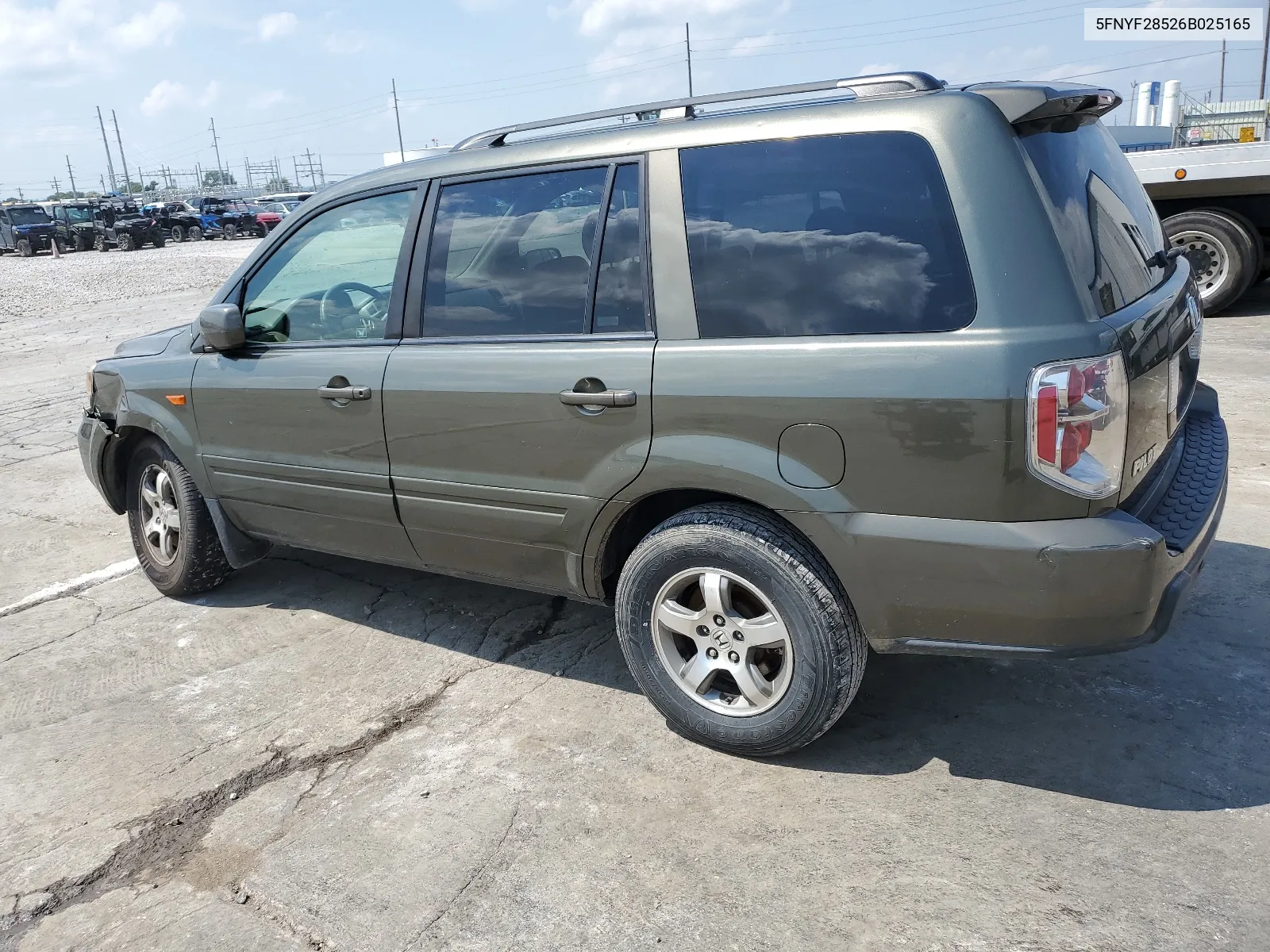 5FNYF28526B025165 2006 Honda Pilot Ex