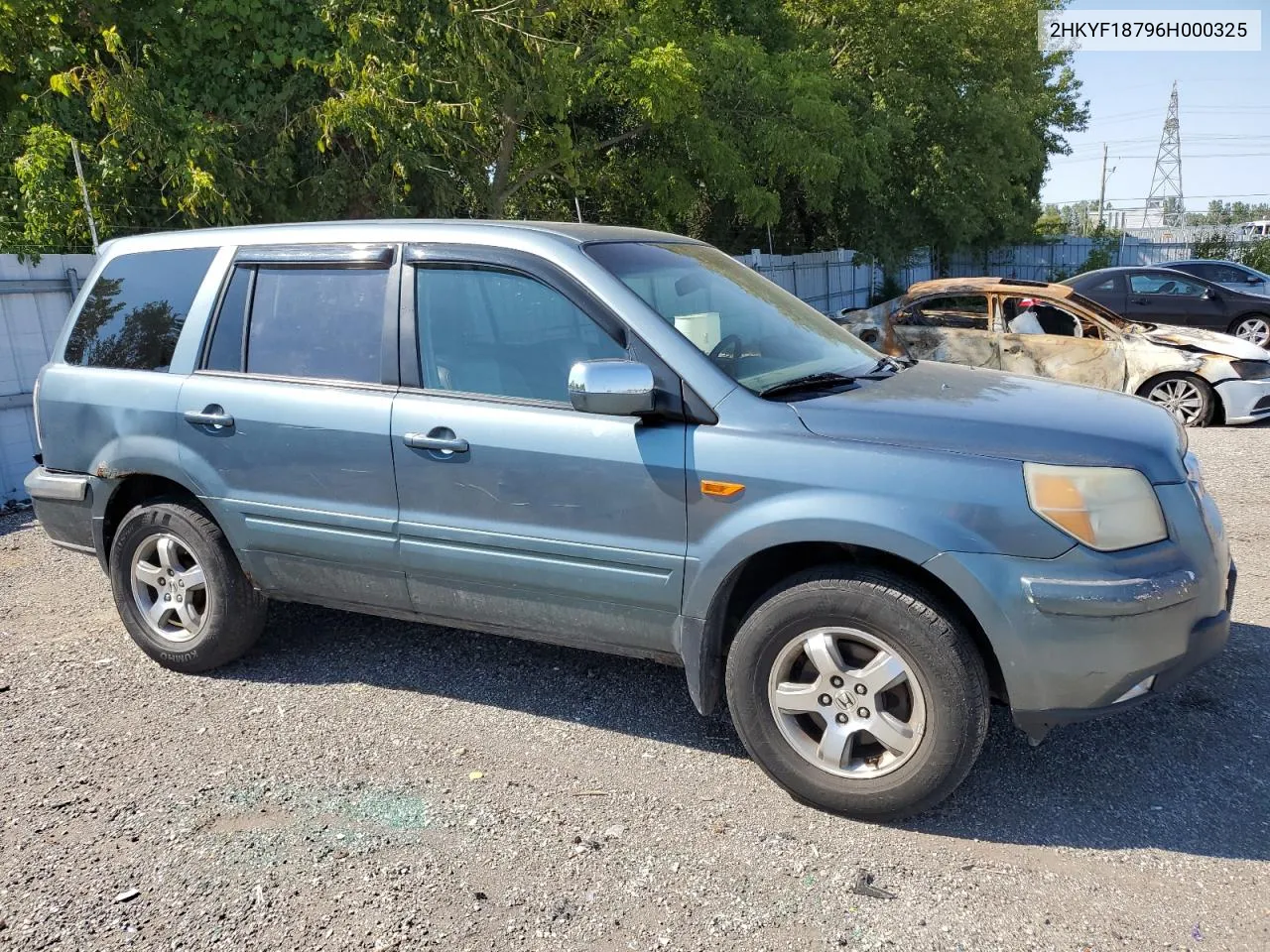 2HKYF18796H000325 2006 Honda Pilot Ex