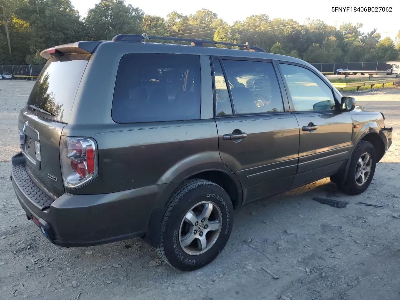 5FNYF18406B027062 2006 Honda Pilot Ex