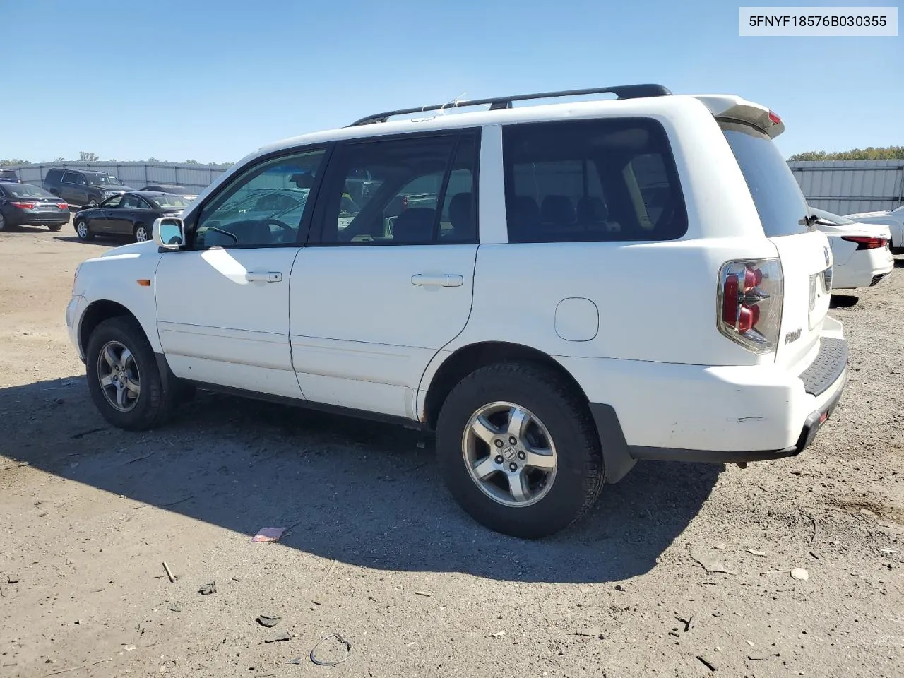 5FNYF18576B030355 2006 Honda Pilot Ex