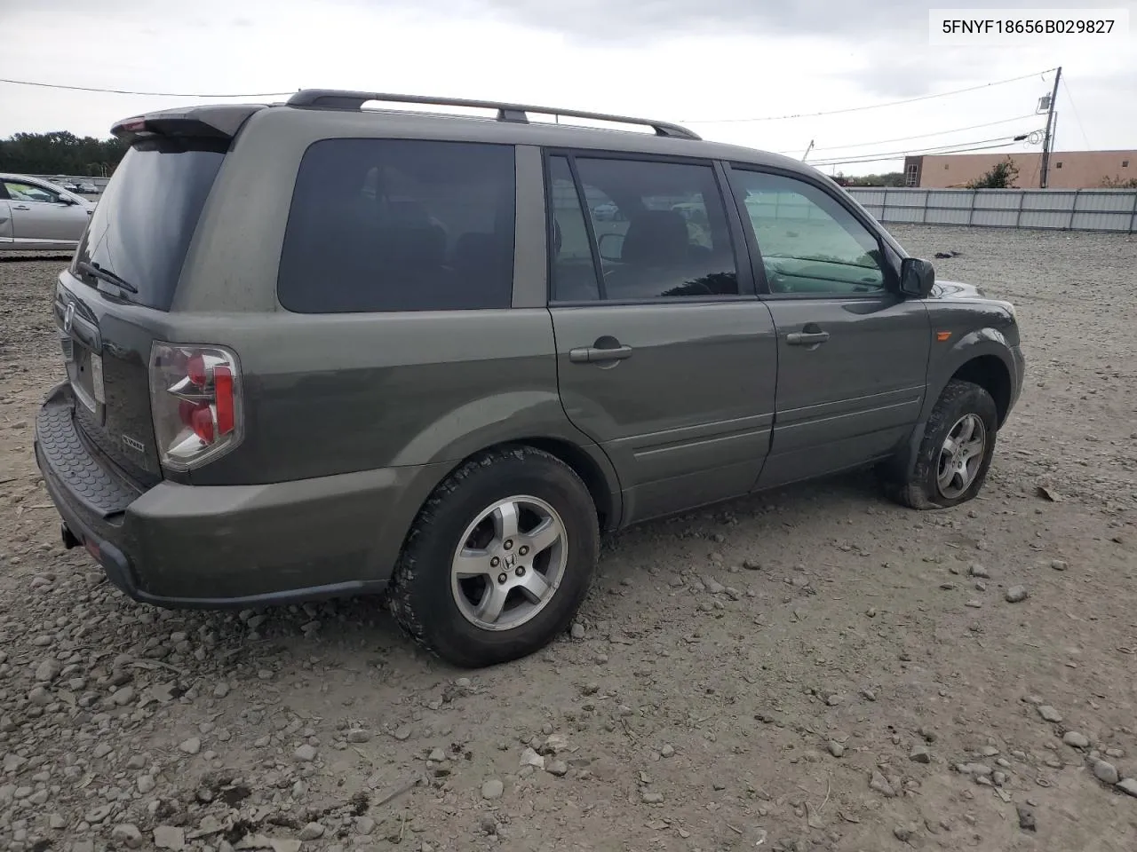 2006 Honda Pilot Ex VIN: 5FNYF18656B029827 Lot: 74515264