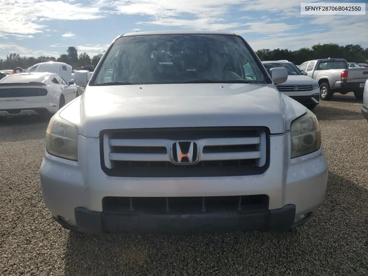 5FNYF28706B042550 2006 Honda Pilot Ex