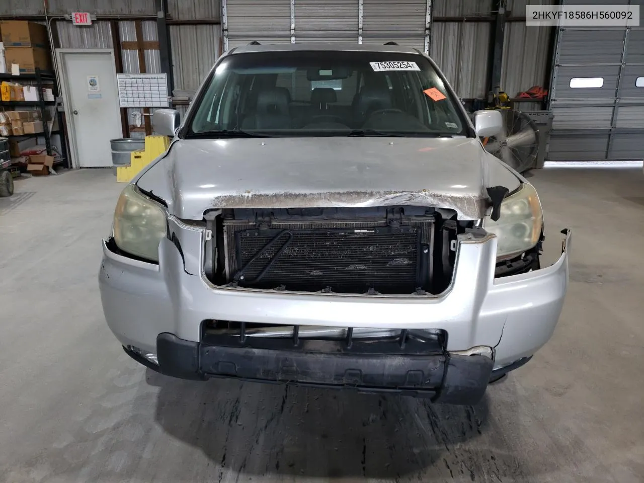 2HKYF18586H560092 2006 Honda Pilot Ex