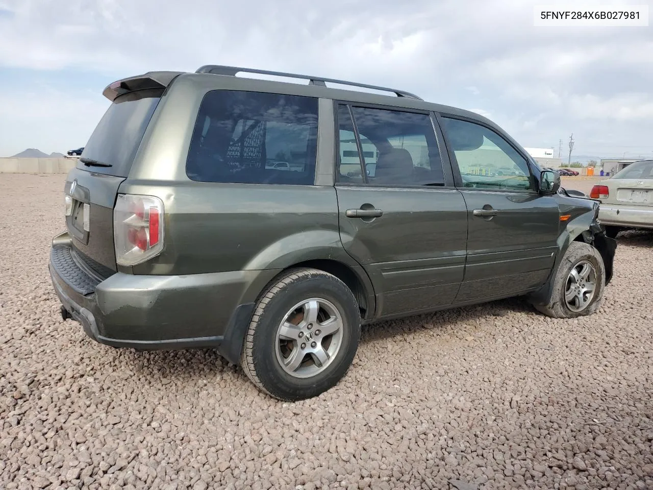 5FNYF284X6B027981 2006 Honda Pilot Ex