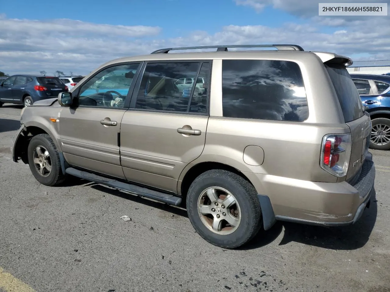 2HKYF18666H558821 2006 Honda Pilot Ex