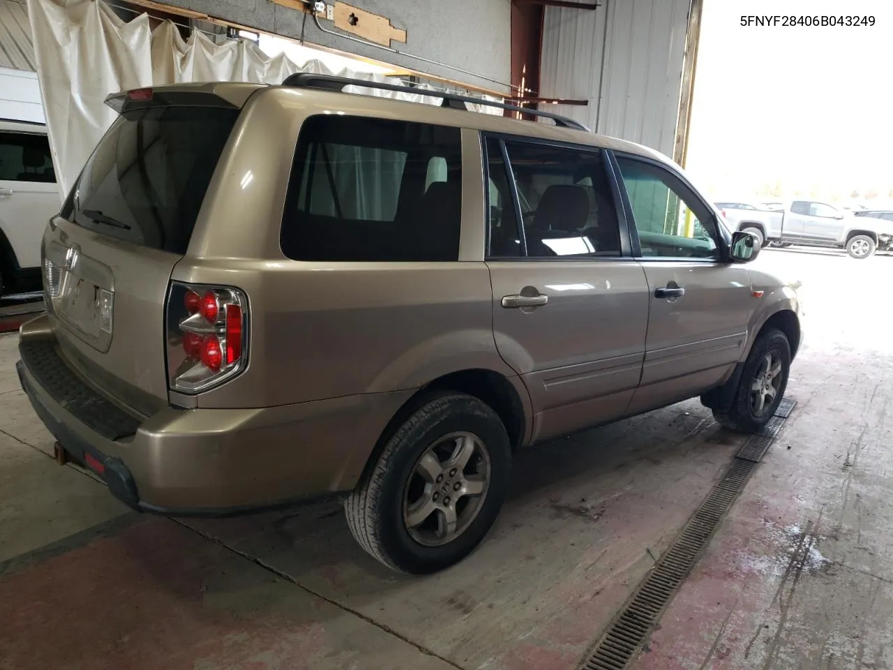 2006 Honda Pilot Ex VIN: 5FNYF28406B043249 Lot: 77174914