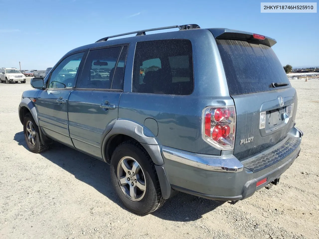 2HKYF18746H525910 2006 Honda Pilot Ex