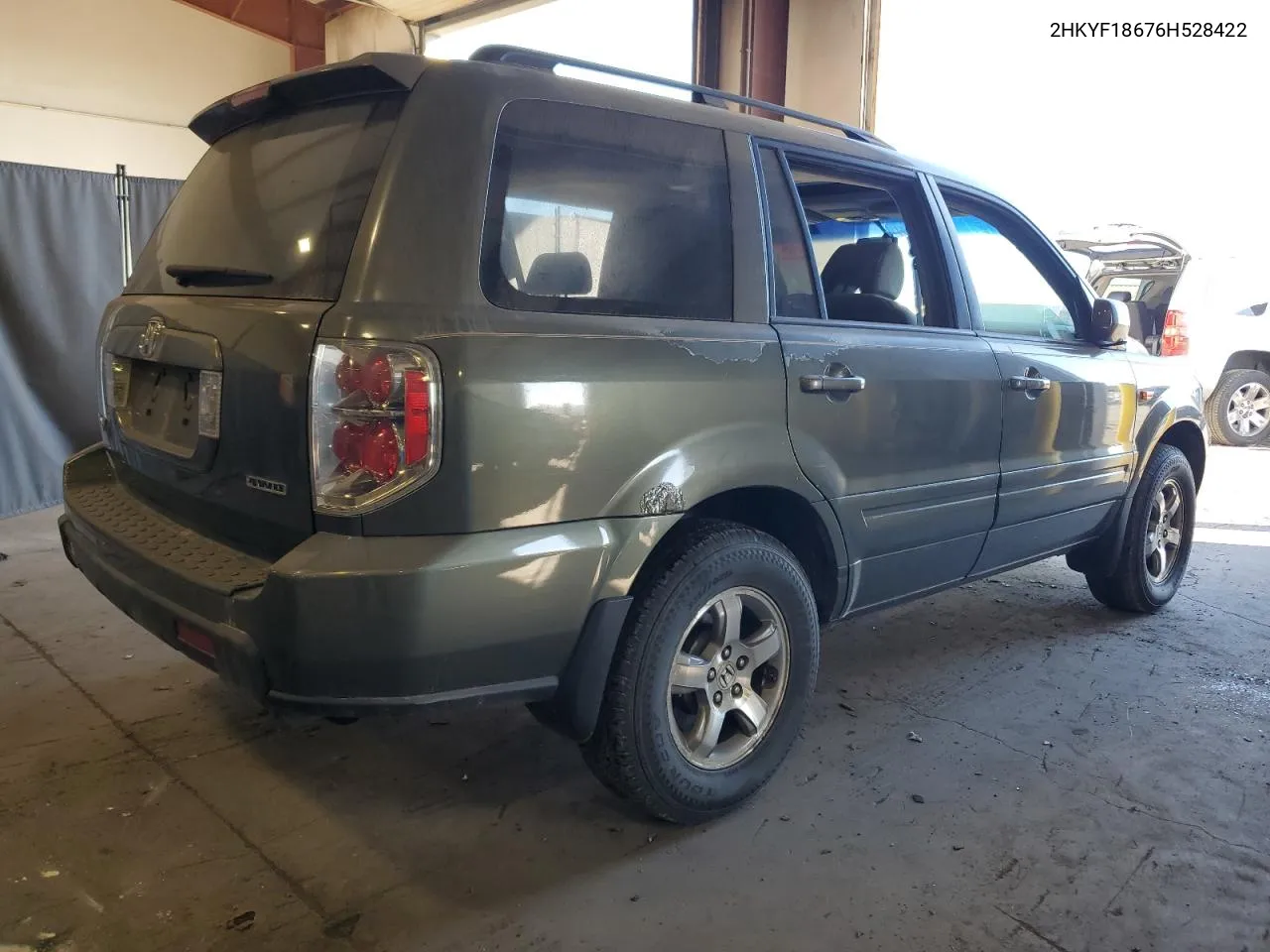 2HKYF18676H528422 2006 Honda Pilot Ex