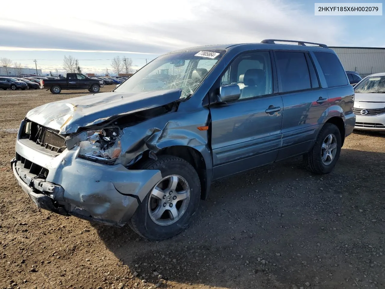 2HKYF185X6H002079 2006 Honda Pilot Ex