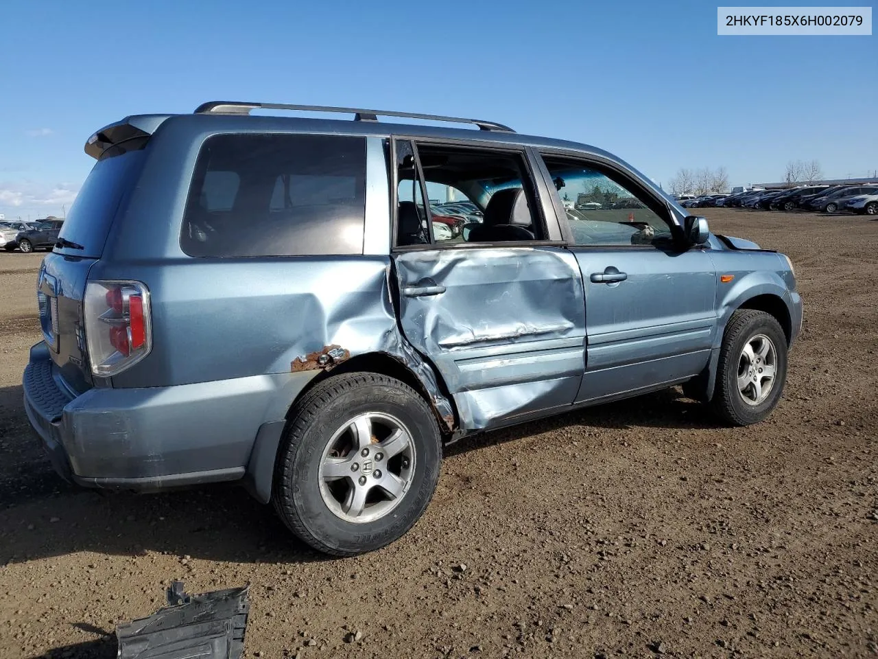 2HKYF185X6H002079 2006 Honda Pilot Ex