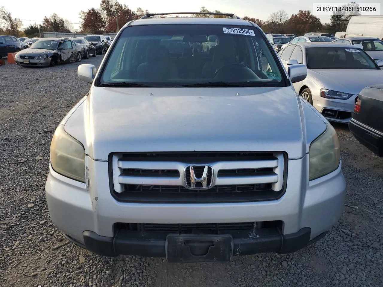 2HKYF18486H510266 2006 Honda Pilot Ex