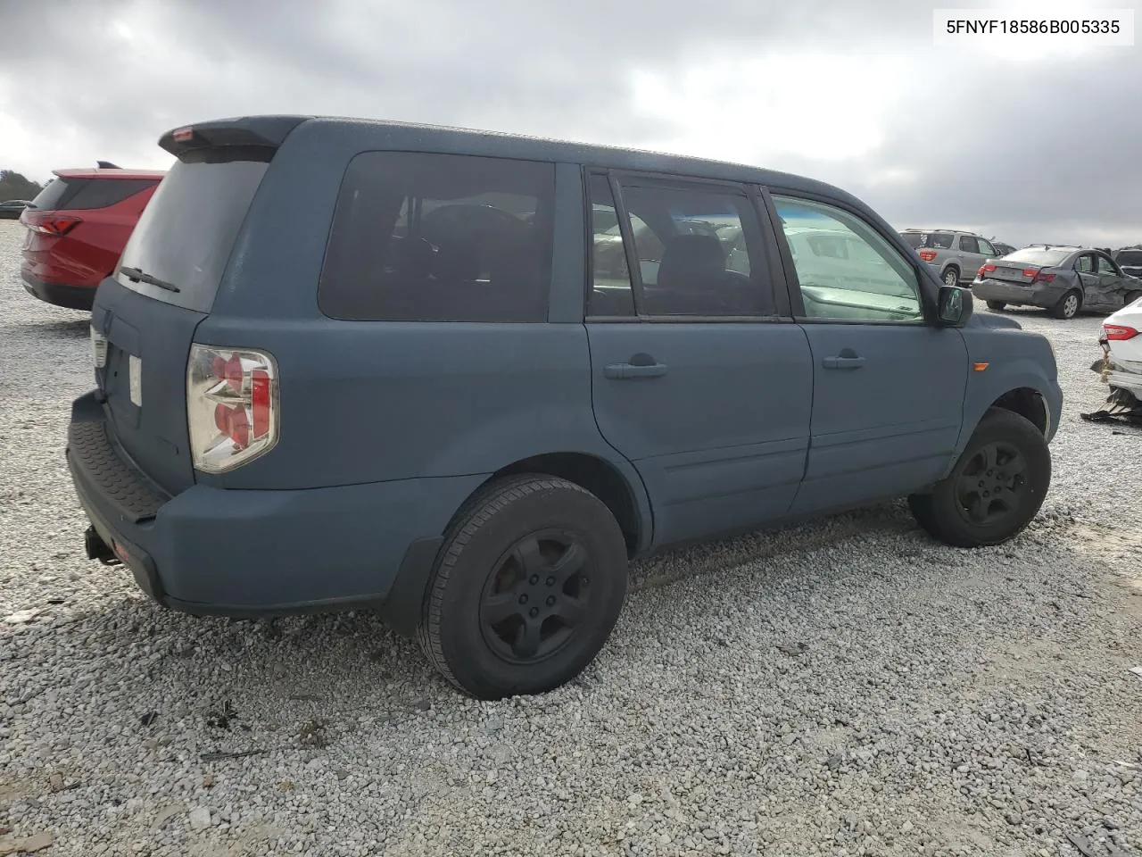 5FNYF18586B005335 2006 Honda Pilot Ex