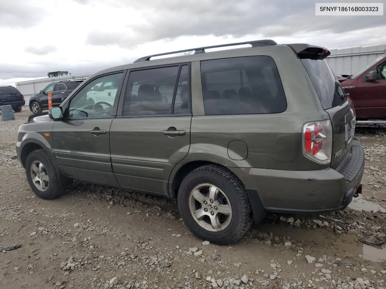 2006 Honda Pilot Ex VIN: 5FNYF18616B003323 Lot: 78455974