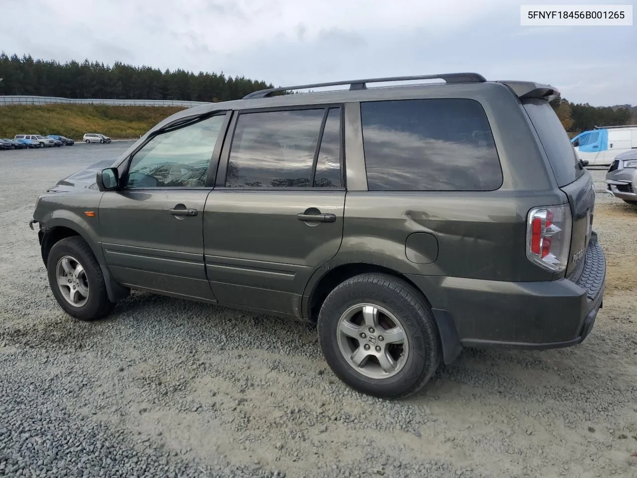 2006 Honda Pilot Ex VIN: 5FNYF18456B001265 Lot: 78871994