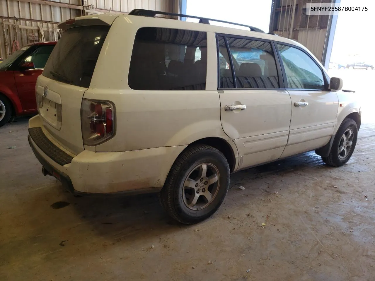 5FNYF28587B004175 2007 Honda Pilot Exl