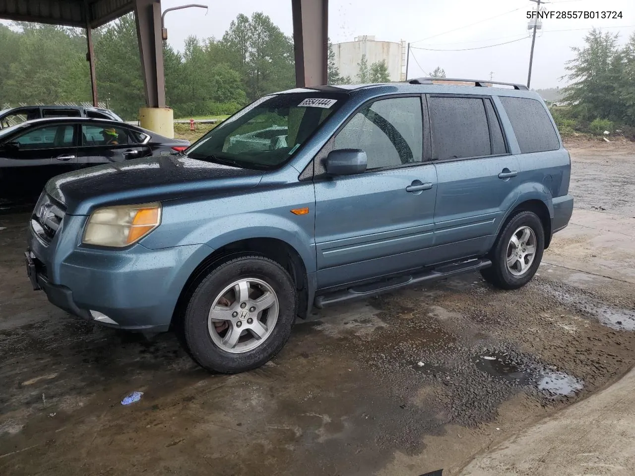 2007 Honda Pilot Exl VIN: 5FNYF28557B013724 Lot: 65541444