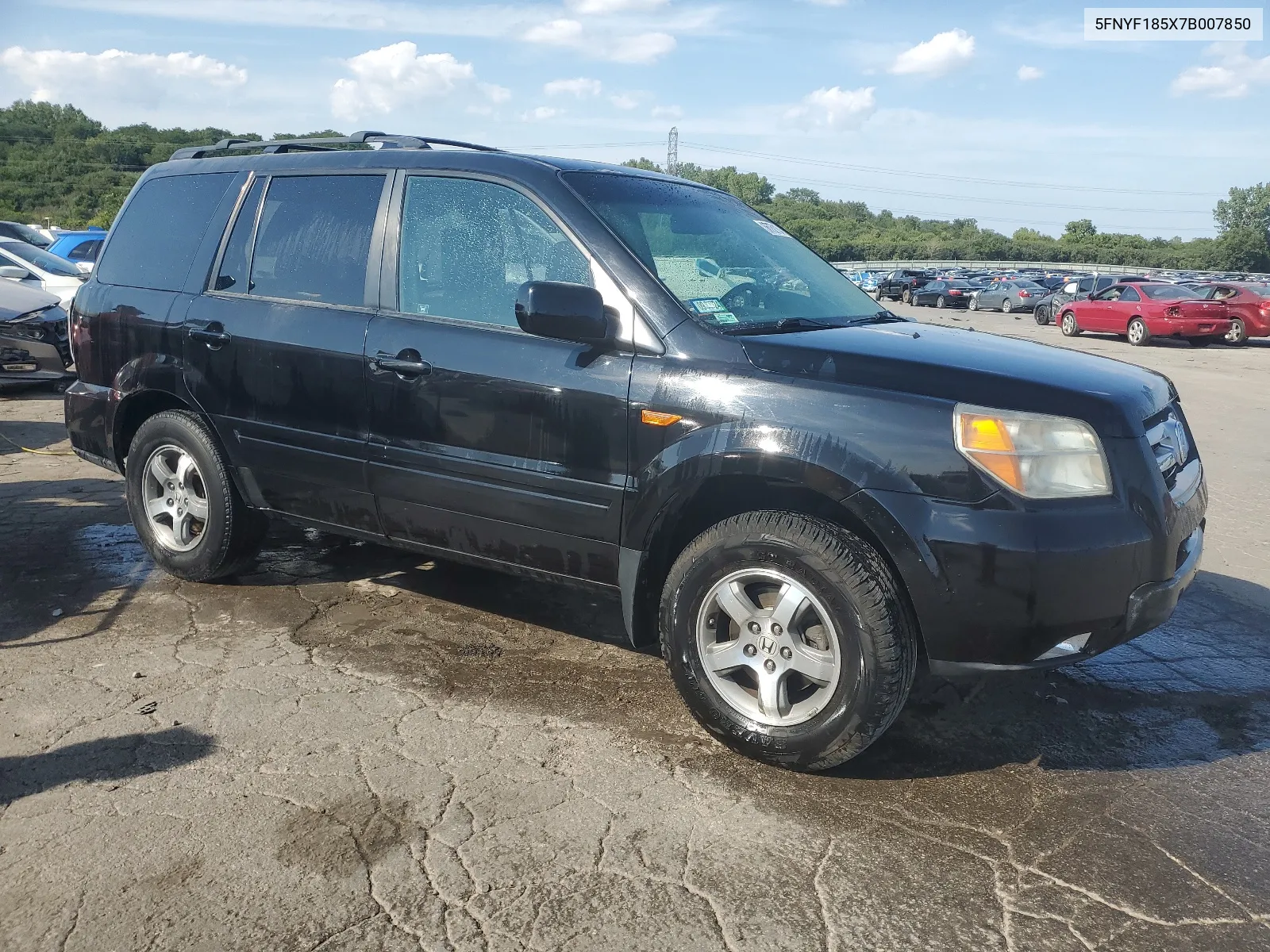 2007 Honda Pilot Exl VIN: 5FNYF185X7B007850 Lot: 66762164