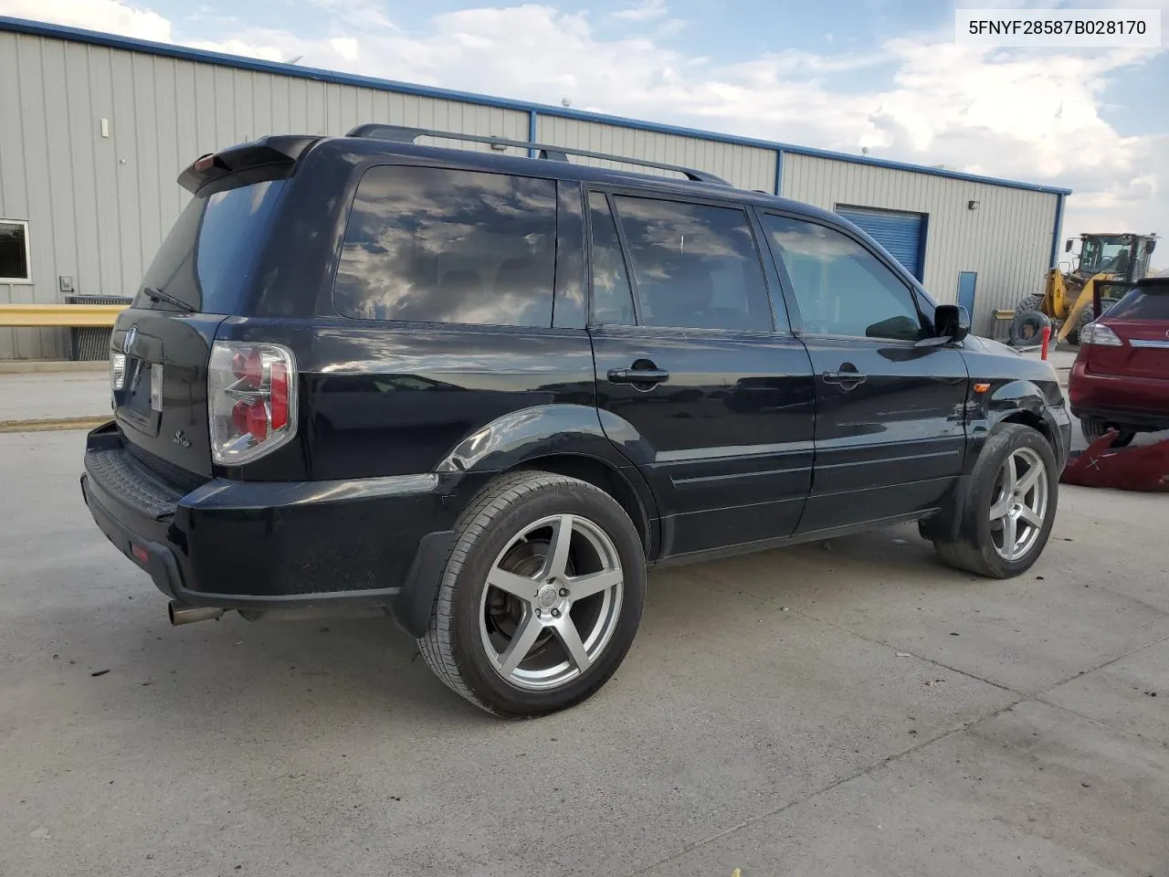 2007 Honda Pilot Exl VIN: 5FNYF28587B028170 Lot: 68654414