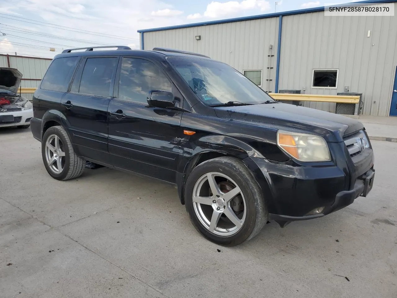 5FNYF28587B028170 2007 Honda Pilot Exl