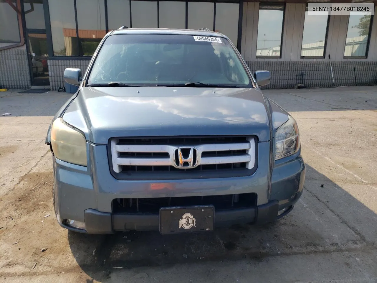 5FNYF18477B018246 2007 Honda Pilot Ex