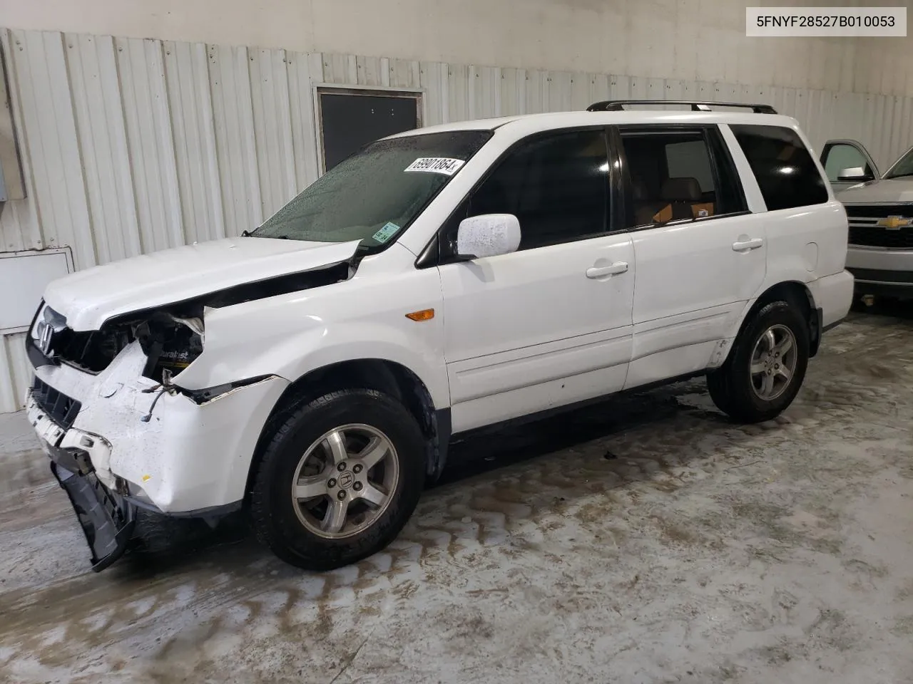 5FNYF28527B010053 2007 Honda Pilot Exl